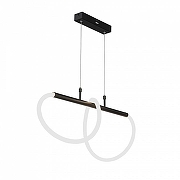 Подвесной светильник Vitaluce V3896 V3896-1/1S цвет плафона/подвески Белый, Черный, цвет арматуры Черный-3