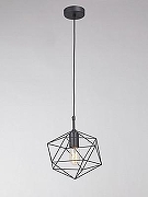 Подвесной светильник Vitaluce V3937 V3937-1/1S цвет плафона/подвески Черный, цвет арматуры Черный