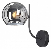 Бра Vitaluce V3949 V3949-1/1A цвет плафона/подвески Черный, цвет арматуры Черный