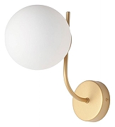 Бра Vitaluce V3957 V3957-8/1A цвет плафона/подвески Белый, цвет арматуры Золото