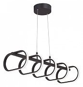 Подвесной светильник Vitaluce V3965 V3965-1/5S цвет плафона/подвески Белый, Черный, цвет арматуры Черный-1