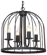 Подвесной светильник Vitaluce V4087 V4087/4 цвет черный