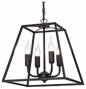 Подвесной светильник Vitaluce V4237-1/4 цвет черный