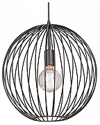 Подвесной светильник Vitaluce 4270 V4270-1/1S цвет плафона/подвески Черный, цвет арматуры Черный