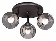 Спот Vitaluce V4311 V4311-1/3PL цвет плафона/подвески Черный, цвет арматуры Черный