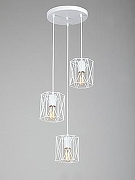 Подвесной светильник Vitaluce V4382 V43820-0/3S цвет плафона/подвески Белый, цвет арматуры Белый-4