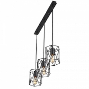 Подвесной светильник Vitaluce V4382 V4382-1/3S цвет плафона/подвески Черный, цвет арматуры Черный-2