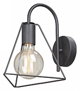 Бра Vitaluce V4457 V4457-1/1A цвет плафона/подвески Черный, цвет арматуры Черный