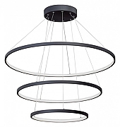 Подвесной светильник Vitaluce V4600 V4600-1/3S цвет плафона/подвески Белый, цвет арматуры Черный