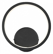 Бра Vitaluce V46090 V46090-1/1A цвет плафона/подвески Белый, Черный, цвет арматуры Черный