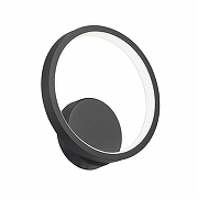 Бра Vitaluce V46090 V46090-1/1A цвет плафона/подвески Белый, Черный, цвет арматуры Черный-1