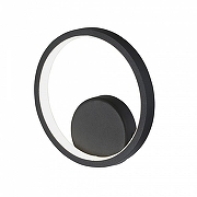 Бра Vitaluce V46090 V46090-1/1A цвет плафона/подвески Белый, Черный, цвет арматуры Черный-2