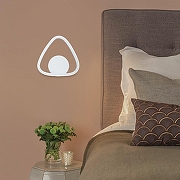 Бра Vitaluce V46100 V46100-0/1A цвет плафона/подвески Белый, цвет арматуры Белый-3