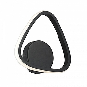 Бра Vitaluce V46100 V46100-1/1A цвет плафона/подвески Белый, Черный, цвет арматуры Черный-1