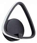 Бра Vitaluce V4610 V4610-1/1A цвет плафона/подвески Черный, цвет арматуры Черный