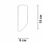 Накладной светильник Vitaluce V46420 V46420-8/1PL цвет плафона/подвески Золото, цвет арматуры Золото-1