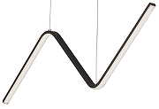 Подвесной светильник Vitaluce V4691 V4691-1/2S цвет плафона/подвески Белый, Черный, цвет арматуры Черный-2