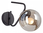 Бра Vitaluce V4715 V4715-1/1A цвет плафона/подвески Серый, цвет арматуры Черный