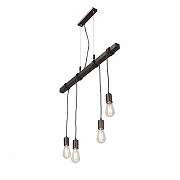 Подвесной светильник Vitaluce V47160 V47160-7/4S цвет Коричневый-2