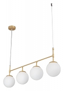 Подвесной светильник Vitaluce V4717 V4717-8/4S цвет плафона/подвески Белый, цвет арматуры Золото-1