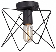 Накладной светильник Vitaluce V4721 V4721-1/1PL цвет плафона/подвески Черный, цвет арматуры Черный