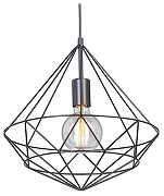 Подвесной светильник Vitaluce V4730 V4730-1/1S цвет плафона/подвески Черный, цвет арматуры Черный