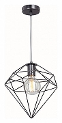 Подвесной светильник Vitaluce V4732 V4732-1/1S цвет плафона/подвески Черный, цвет арматуры Черный-1