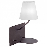 Бра Vitaluce V4776 V4776-8/1A цвет плафона/подвески Белый, цвет арматуры Черный