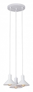 Подвесной светильник Vitaluce V4785 V4785-0/3S цвет плафона/подвески Белый, цвет арматуры Белый-3