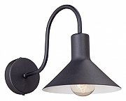 Бра Vitaluce V4785 V4785-1/1A цвет плафона/подвески Черный, цвет арматуры Черный