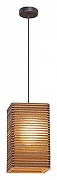 Подвесной светильник Vitaluce V4788 V4788-1/1S цвет плафона/подвески Коричневый, цвет арматуры Черный-1