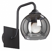 Бра Vitaluce V4795-1/1A цвет плафона/подвески Серый, цвет арматуры Черный