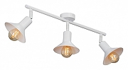 Спот Vitaluce V4807 V4807-0/3PL цвет плафона/подвески Белый, цвет арматуры Белый