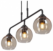 Подвесной светильник Vitaluce V48130 V48130-13/3S цвет плафона/подвески Бежевый, цвет арматуры Черный