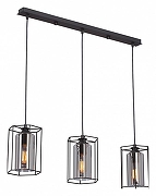 Подвесной светильник Vitaluce V4822 V4822-1/3S цвет плафона/подвески Черный, цвет арматуры Черный