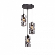 Подвесной светильник Vitaluce V4853 V4853/3S цвет плафона/подвески Черный, цвет арматуры Черный-1