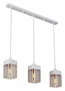 Подвесной светильник Vitaluce V4923 V4923-0/3S цвет плафона/подвески Оранжевый, цвет арматуры Белый