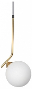 Подвесной светильник Vitaluce V4958-8/1S цвет плафона/подвески Белый, цвет арматуры Золото