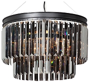 Подвесной светильник Vitaluce V5149 V5149-1/6S цвет плафона/подвески Светло-серый, цвет арматуры Черный