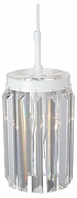 Подвесной светильник Vitaluce V5151 V5151-0/1S цвет плафона/подвески Прозрачный, цвет арматуры Белый