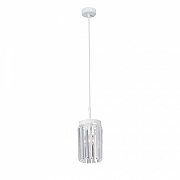 Подвесной светильник Vitaluce V5151 V5151-0/1S цвет плафона/подвески Прозрачный, цвет арматуры Белый-1