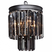 Подвесной светильник Vitaluce V5155 V5155-1/3+1 цвет плафона/подвески Черный, цвет арматуры Черный