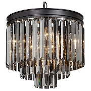 Подвесной светильник Vitaluce V5155 V5174-1/4+4+1 цвет плафона/подвески Черный, цвет арматуры Черный