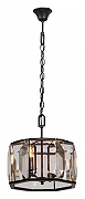 Подвесной светильник Vitaluce V5215 V5215-1/4 цвет плафона/подвески Прозрачный, цвет арматуры Черный-1