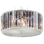 Подвесной светильник Vitaluce V5242 V5242-9/4S цвет плафона/подвески Прозрачный, цвет арматуры Хром
