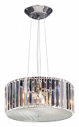 Подвесной светильник Vitaluce V5242 V5242-9/4S цвет плафона/подвески Прозрачный, цвет арматуры Хром-1