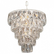 Подвесной светильник Vitaluce V5262 V5262-0/20+1 цвет плафона/подвески Прозрачный, цвет арматуры Белый