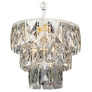 Подвесной светильник Vitaluce V5262 V5262-0/6+1 цвет плафона/подвески Прозрачный, цвет арматуры Белый