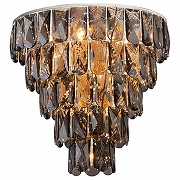 Подвесной светильник Vitaluce V5277 V5277-0/20+1 цвет плафона/подвески Дымчатый, цвет арматуры Белый