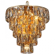 Подвесной светильник Vitaluce V5278 V5278-8/20+1 цвет плафона/подвески Оранжевый, цвет арматуры Золото